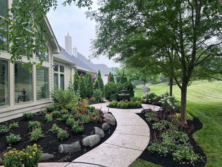 Landscape design and planting project by 5 Points